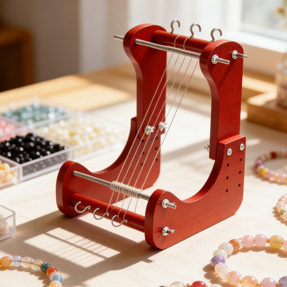 Jewelry Making Kit For Adults - 나무 비즈 공예 키트, 길이 조절