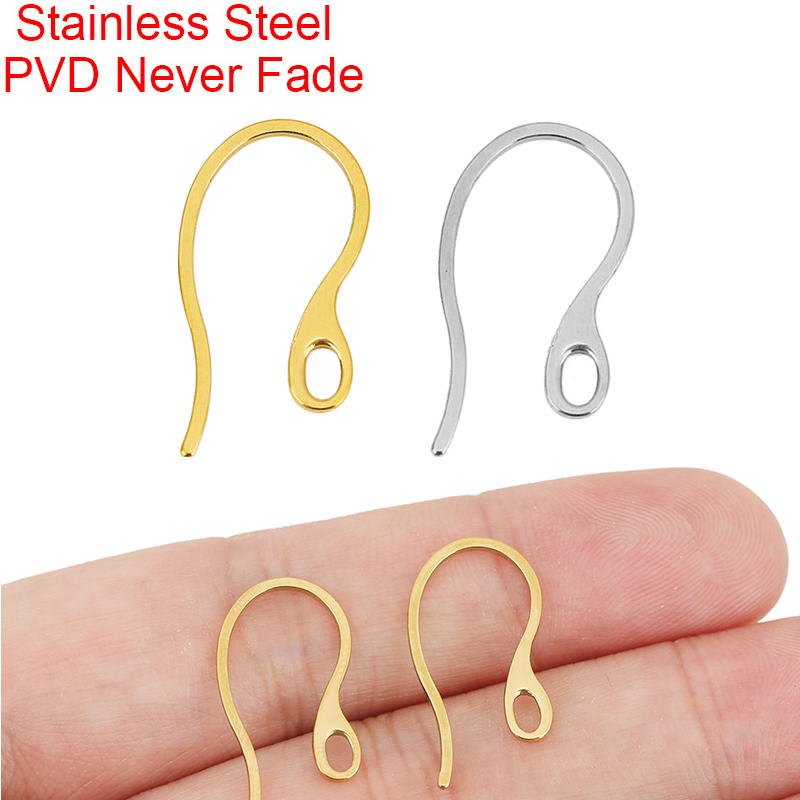 Jewelry Making Pins - 20개입 저자극성 스테인리스 스틸 귀걸이 훅,