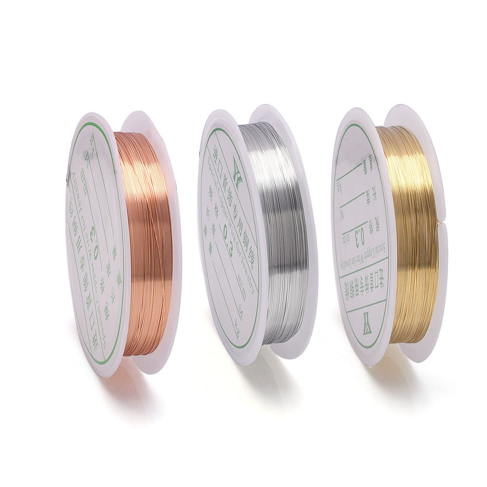 Jewelry Making Yarn - 0.2-1mm 보석 와이어, 공예 와이어 변색