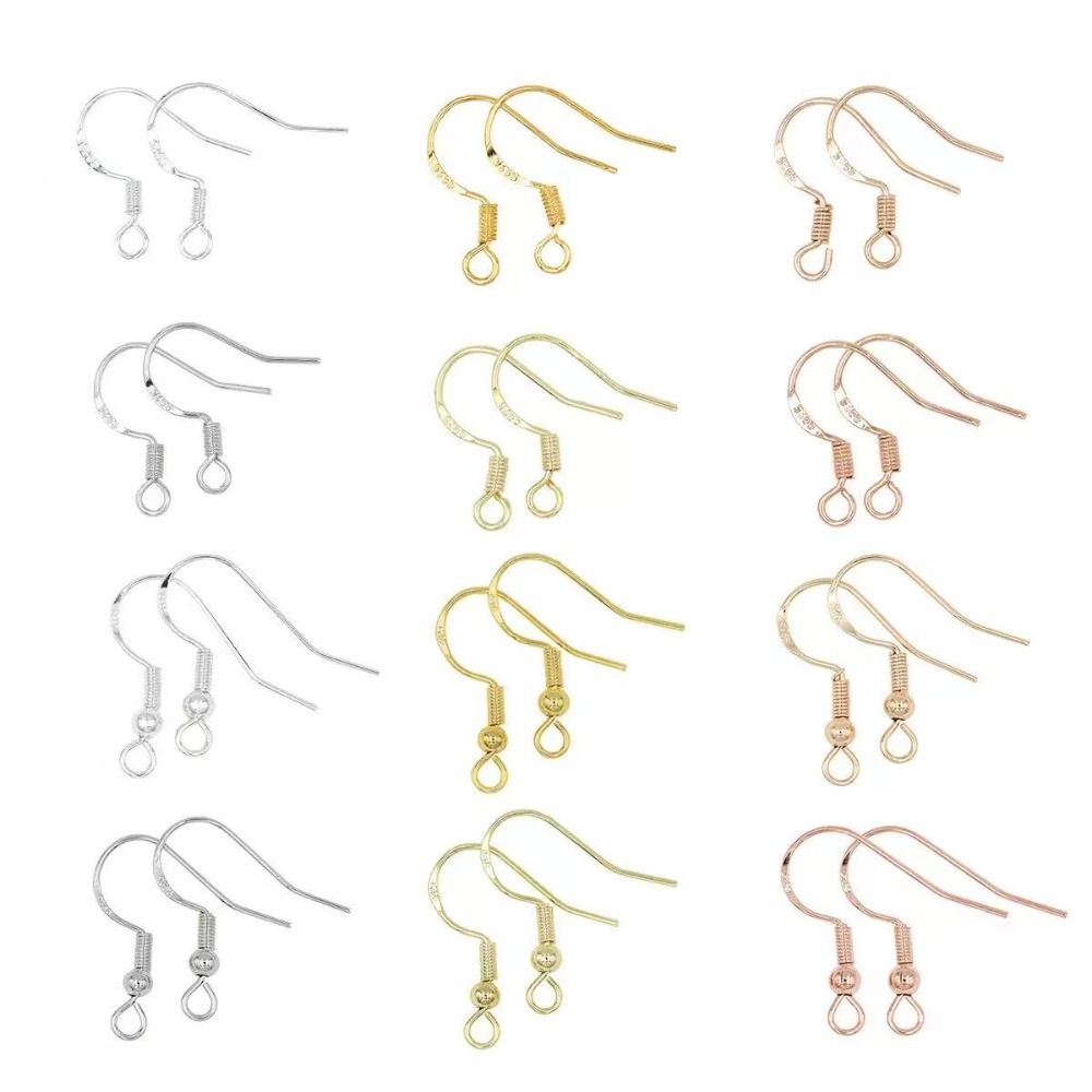 Jewelry Making Gold Wire - 금도금 귀걸이 고리 100개 귀걸이 와이어