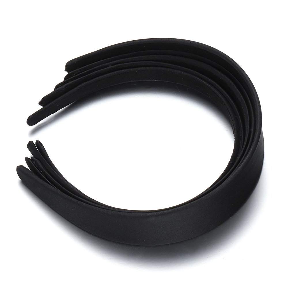 1pc 블랙 풀 랩 천 플라스틱 머리띠 1.5-4mm  - Jewelry Making Knots 리뷰 및 가격