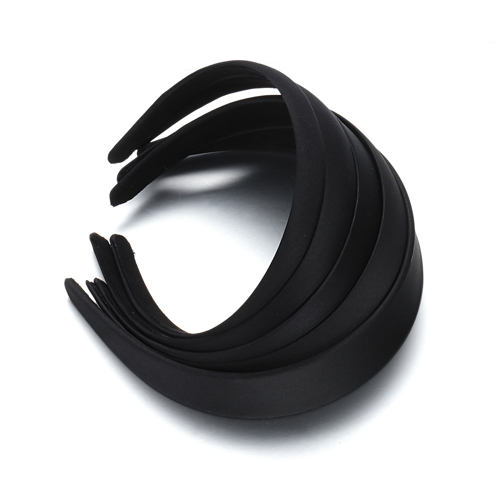 1pc 블랙 풀 랩 천 플라스틱 머리띠 1.5-4mm  - Jewelry Making Knots 리뷰 및 가격