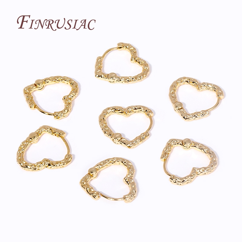 패션 18K 골드 도금 황동 하트/U 루프 귀걸이 고리 - Jewelry Making Knots 리뷰 및 가격