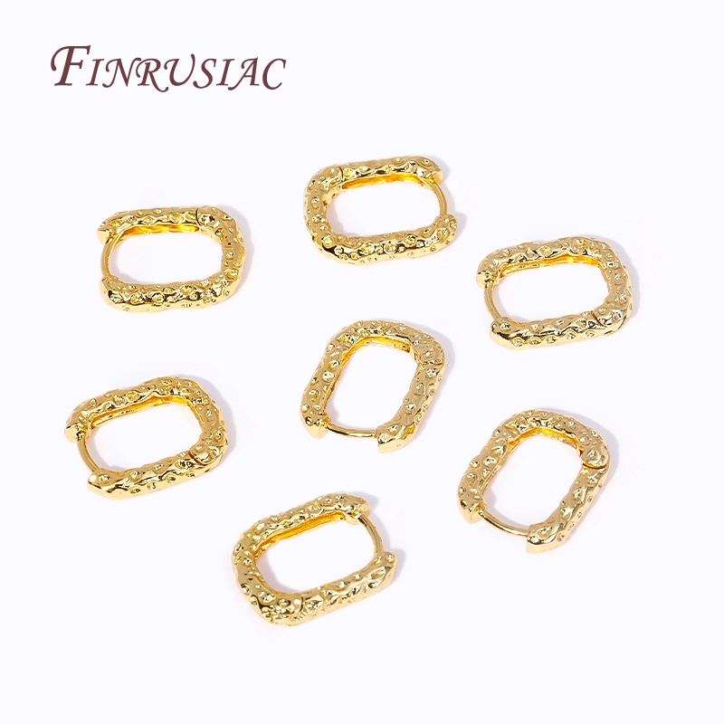 패션 18K 골드 도금 황동 하트/U 루프 귀걸이 고리 - Jewelry Making Knots 리뷰 및 가격
