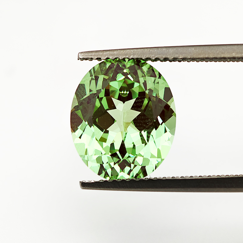 연녹색 이트륨 알루미늄 가넷 루스 젬스톤 오벌 컷 랩  - Jewelry Making Light 리뷰 및 가격