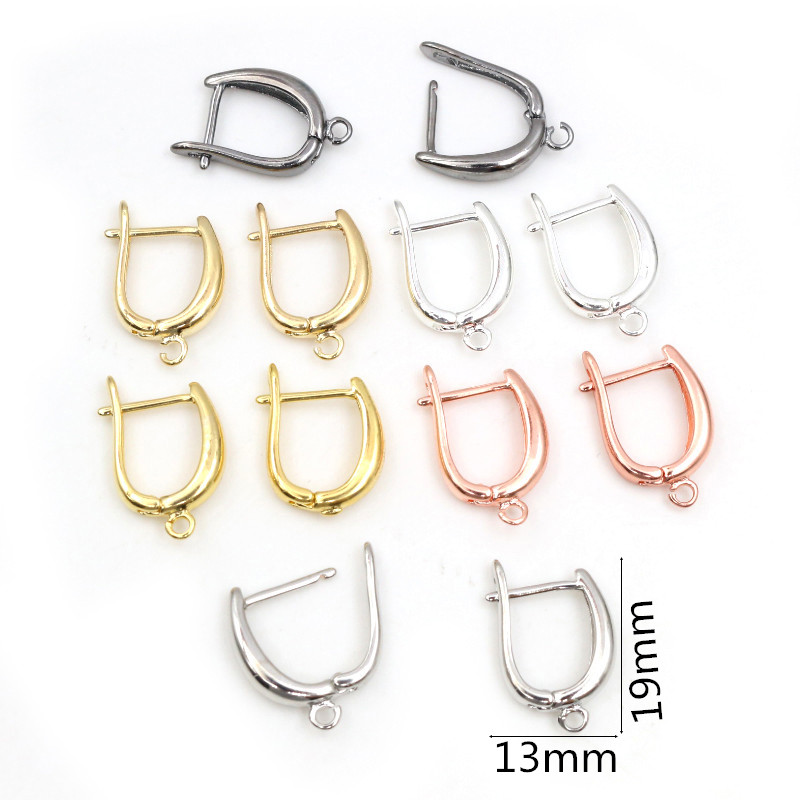 10pcs 골드 컬러 프랑스어 귀걸이 후크 레버 백 오 - Jewelry Making Gold Wire 리뷰 및 가격
