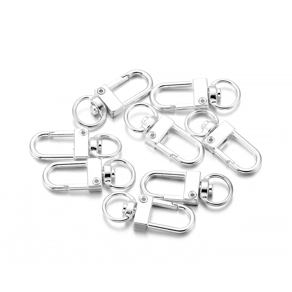 10개/팩 회전식 개형 버클 스냅 로브스터 클래스프 훅 - Jewelry Making Pins 리뷰 및 가격
