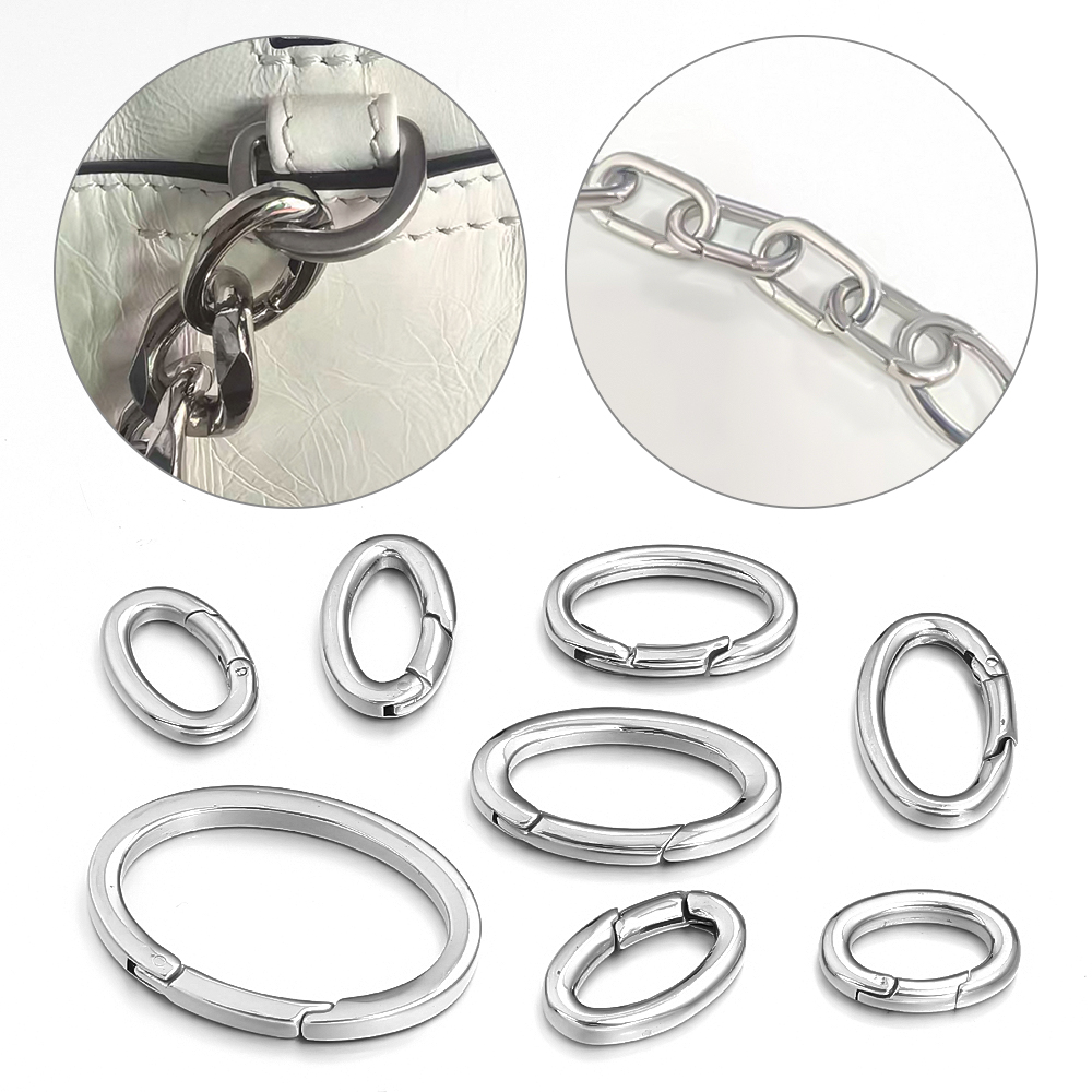 스테인리스 스틸 스프링 클래스프 점프 링 타원형 오픈  - Jewelry Making A Ring 리뷰 및 가격