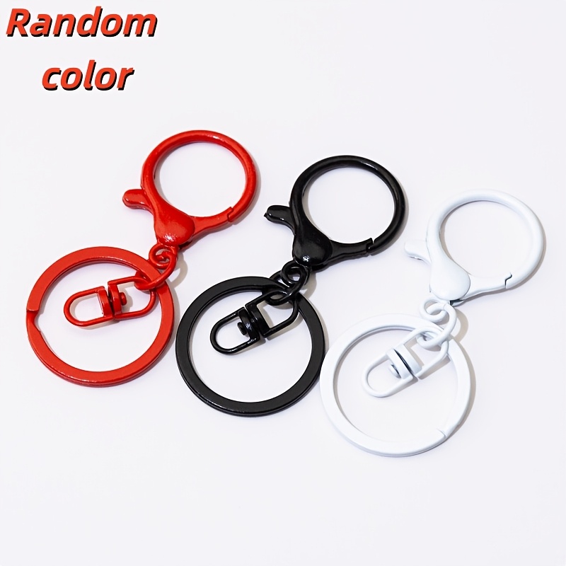 32Pcs 다채로운 회전 걸쇠 열쇠 고리 만들기 보석  - Jewelry Making A Ring 리뷰 및 가격