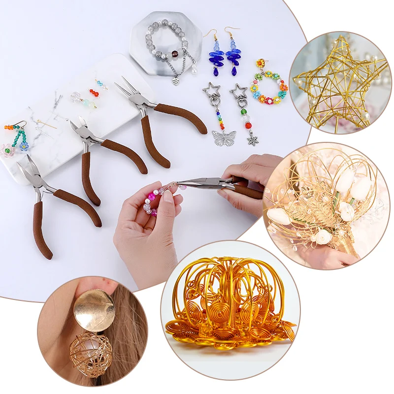 니들 노즈 플라이어, 라운드 노즈 플라이어, 와이어 커 - Jewelry Making Using Beads 리뷰 및 가격