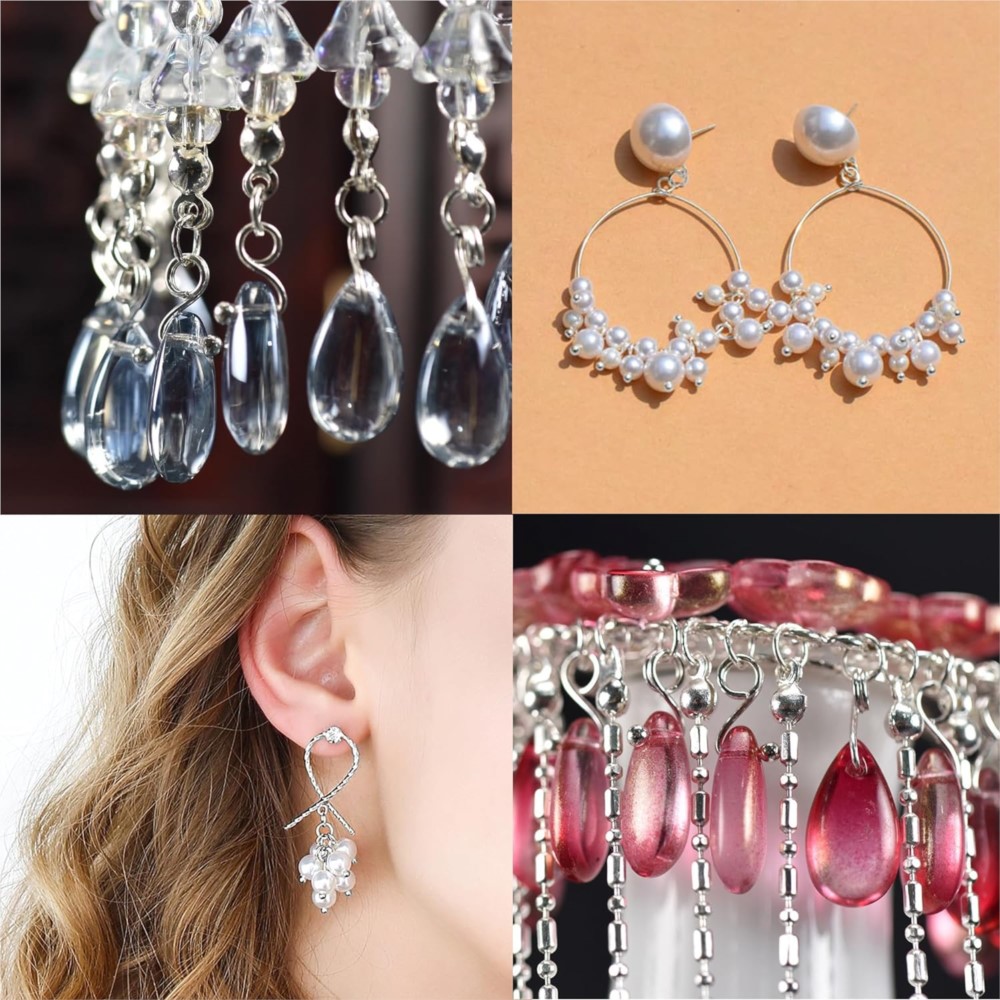 100개입 원형 볼 헤드 핀, DIY 귀걸이 팔찌 쥬얼 - Jewelry Making Using Beads 리뷰 및 가격