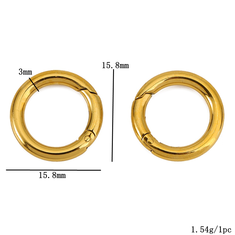 2pcs 스테인레스 스틸 걸쇠 하트 라운드 링 랍스터  - Jewelry Making A Ring 리뷰 및 가격