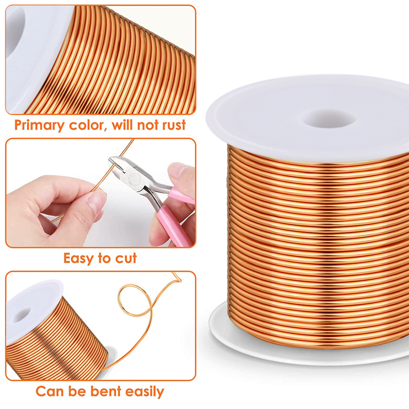 1-3Roll 전기 문화 원예 용 부드러운 구리 와이어 - Jewelry Making Yarn 리뷰 및 가격