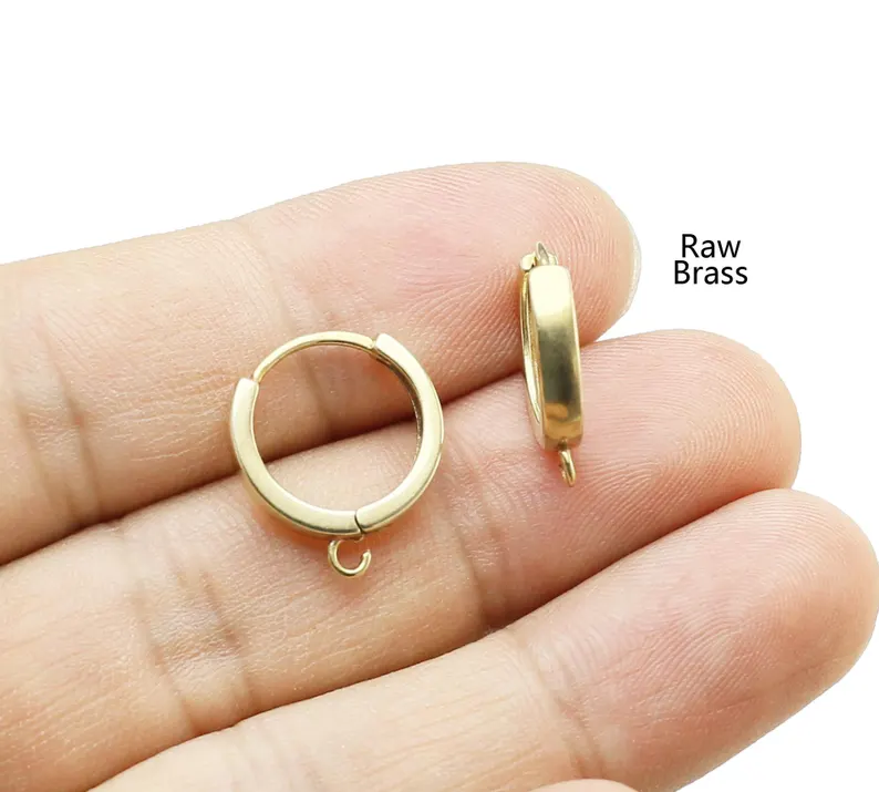 10개 황동 귀고리, 레버백 귀걸이 후크, 귀걸이 제작 - Jewelry Making Pins 리뷰 및 가격