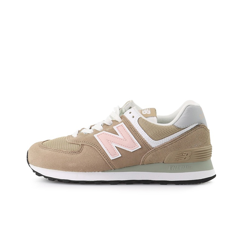 뉴발란스 NB 574 여성용 로우탑 러닝화 옐로우 브라 - New Balance Shoes 574 리뷰 및 가격