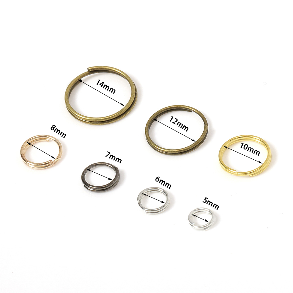 200pcs 5-14mm 키 링 더블 루프 오픈 점프  - Jewelry Making A Ring 리뷰 및 가격