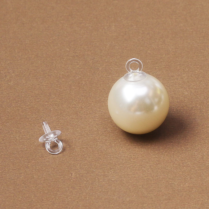 100개 레진 컵 아이핀 투명 진주 비즈 컵 베일 핀  - Jewelry Making Using Beads 리뷰 및 가격