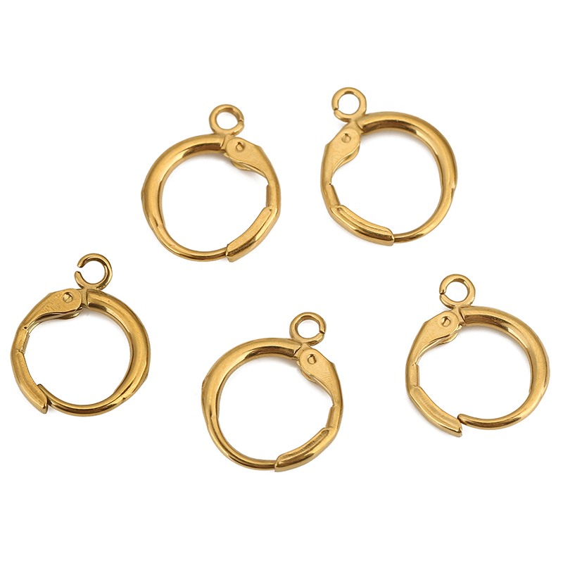 10pcs PVD는 결코 루프가있는 스테인레스 스틸 귀 - Jewelry Making Kit For Adults 리뷰 및 가격