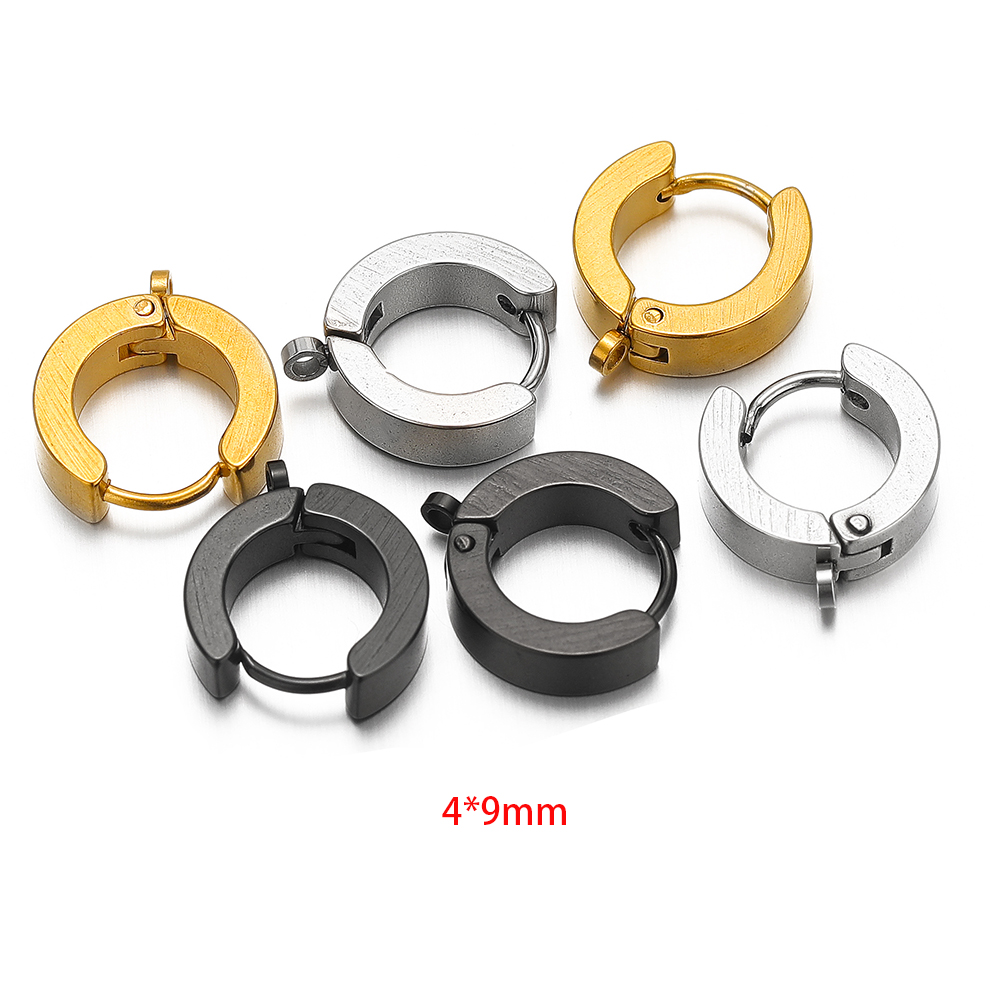 스테인레스 스틸 Glod Huggie 후프 귀걸이 후크 - Jewelry Making Knots 리뷰 및 가격