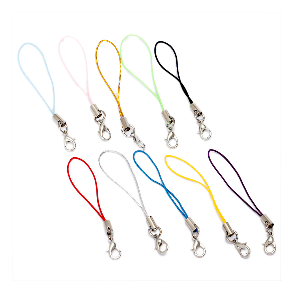50/100Pcs 블랙 화이트 스트랩 매력 코드 매는  - Jewelry Making A Ring 리뷰 및 가격