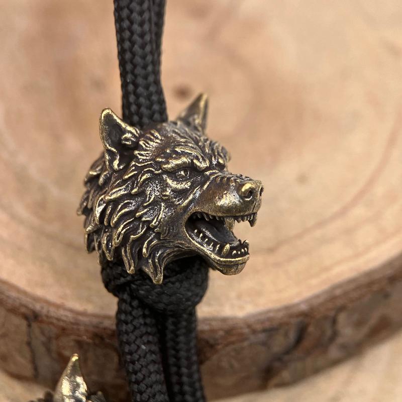 빈티지 황동 늑대 머리 모양 나이트 스페이서 비즈, 니 - Jewelry Making Using Beads 리뷰 및 가격