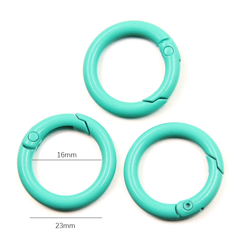 5-20pcs 다채로운 봄 O 링 라운드 Carabin - Jewelry Making A Ring 리뷰 및 가격