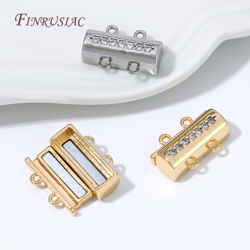 자석 목걸이 잠금장치 18K 금도금 커넥터 이중 구멍  - Jewelry Making Kit For Adults 리뷰 및 가격