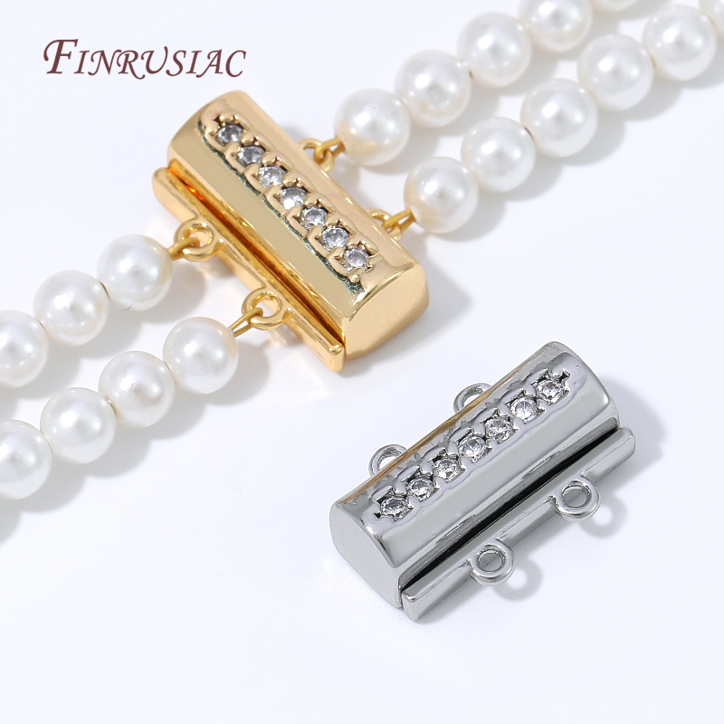 자석 목걸이 잠금장치 18K 금도금 커넥터 이중 구멍  - Jewelry Making Kit For Adults 리뷰 및 가격