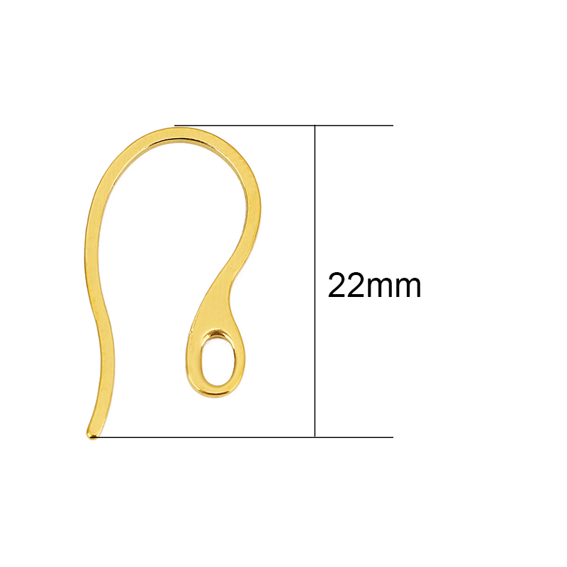 20개입 저자극성 스테인리스 스틸 귀걸이 훅, PVD  - Jewelry Making Pins 리뷰 및 가격