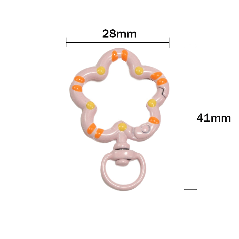 5pcs 꽃 금속 랍스터 클로 걸쇠 회전 매는 밧줄 트 - Jewelry Making A Ring 리뷰 및 가격
