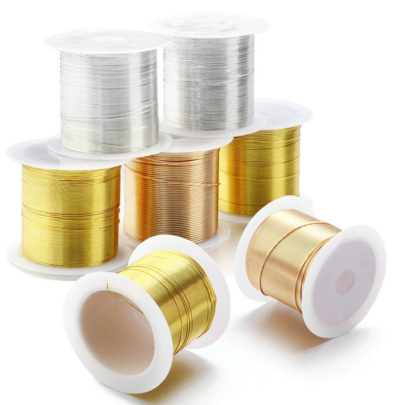 0.3-1.0mm 쥬얼리 구리 와이어 변색 방지 쥬얼리 - Jewelry Making Yarn 리뷰 및 가격