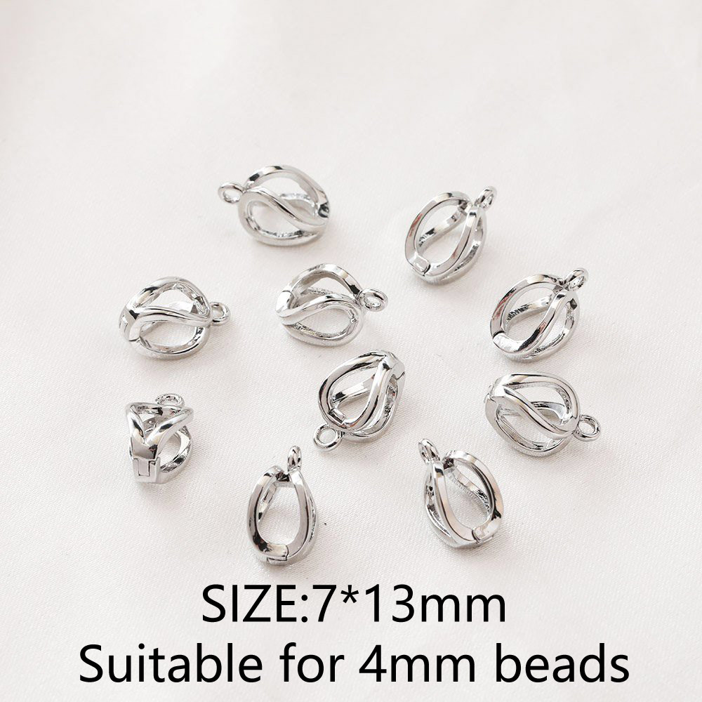 4PCS 구슬은 매력 보석을 배치할 수 있습니다 펜던트 - Jewelry Making Place 리뷰 및 가격