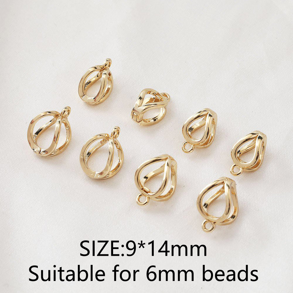4PCS 구슬은 매력 보석을 배치할 수 있습니다 펜던트 - Jewelry Making Place 리뷰 및 가격