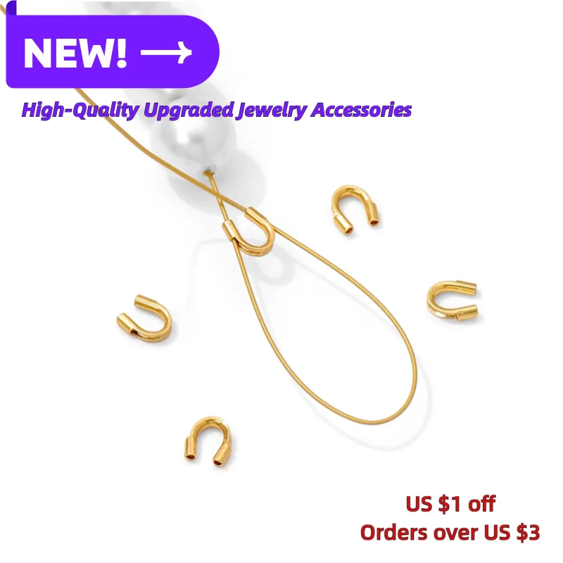 18K 금도금 보호 엔드 캡(보호대) 로프용, 와이어  - Jewelry Making Yarn 리뷰 및 가격