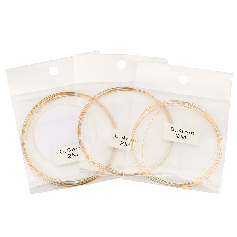 2미터 스테인리스 스틸 0.3 0.4 0.5mm 비딩  - Jewelry Making Yarn 리뷰 및 가격