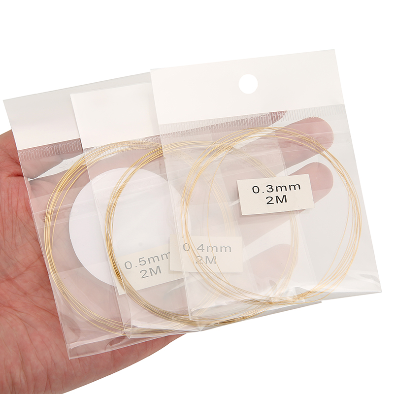 2미터 스테인리스 스틸 0.3 0.4 0.5mm 비딩  - Jewelry Making Yarn 리뷰 및 가격
