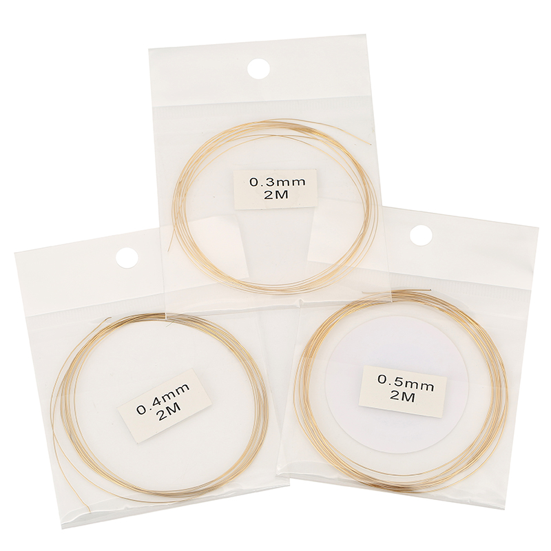 2미터 스테인리스 스틸 0.3 0.4 0.5mm 비딩  - Jewelry Making Yarn 리뷰 및 가격
