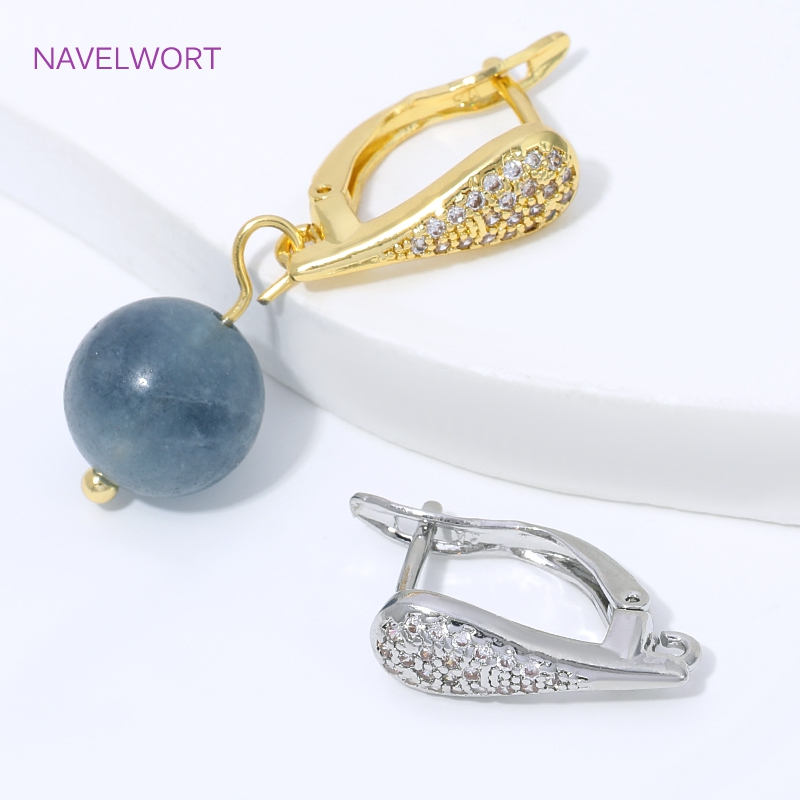 18K 금도금 부채꼴 꽃 귀걸이 고리, 황동 기본 고정 - Jewelry Making Kit For Adults 리뷰 및 가격