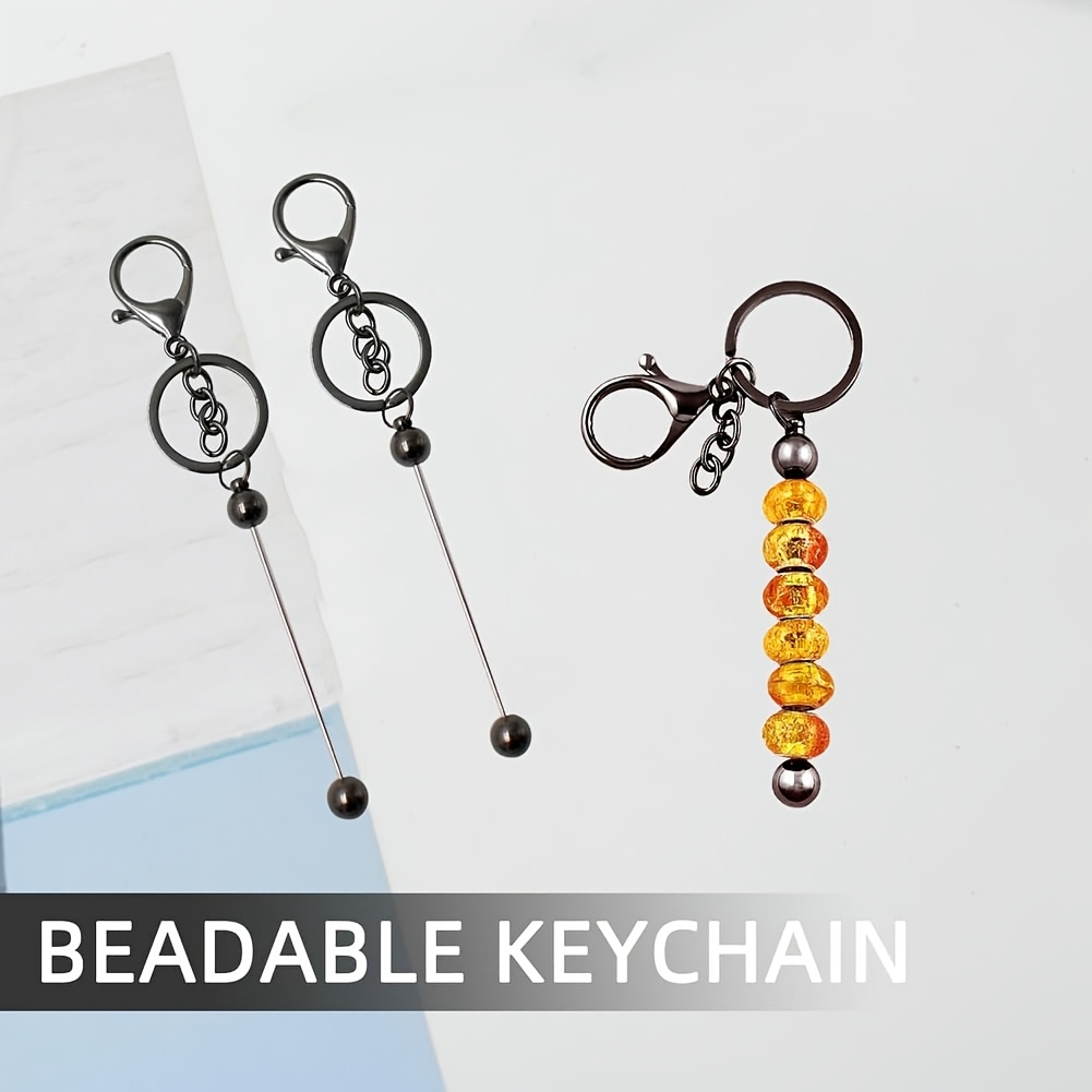 유용하고 경제적인 비즈 블랭크 바 키체인 만들기 키트  - Jewelry Making Using Beads 리뷰 및 가격
