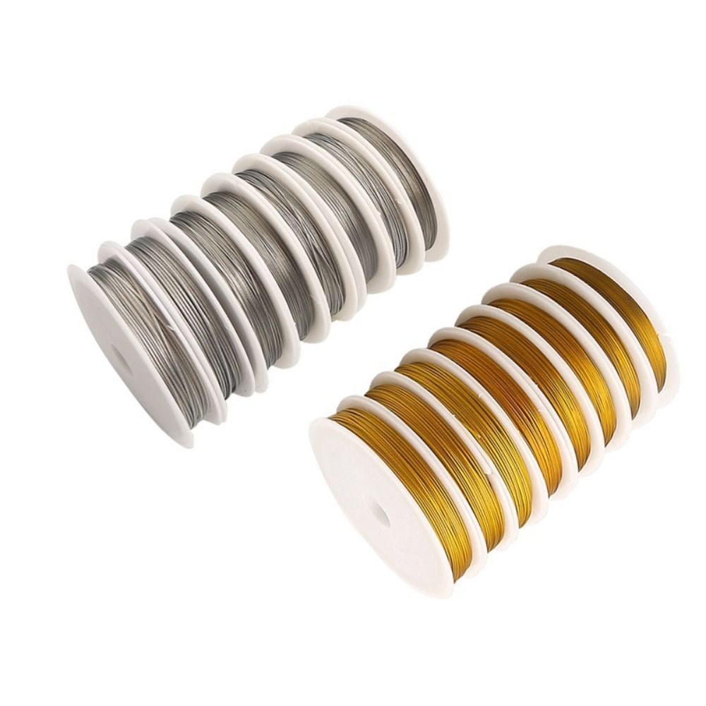 새로운 스틸 골드 실버 쥬얼리 와이어 0.30/0.38 - Jewelry Making Gold Wire 리뷰 및 가격