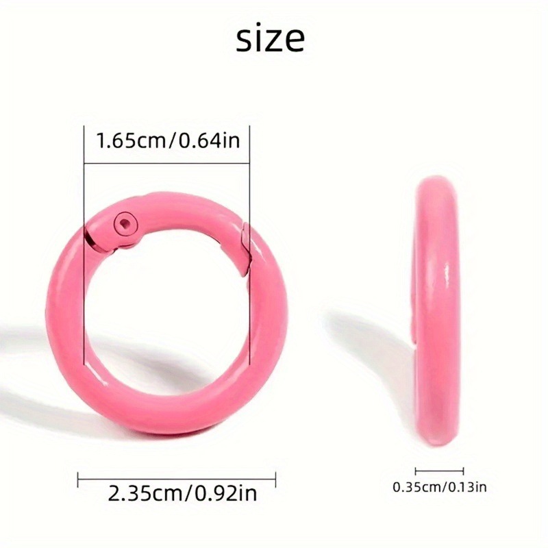 10PCS 23.5mm 금속 스프링 O 링, 라운드 스 - Jewelry Making A Ring 리뷰 및 가격