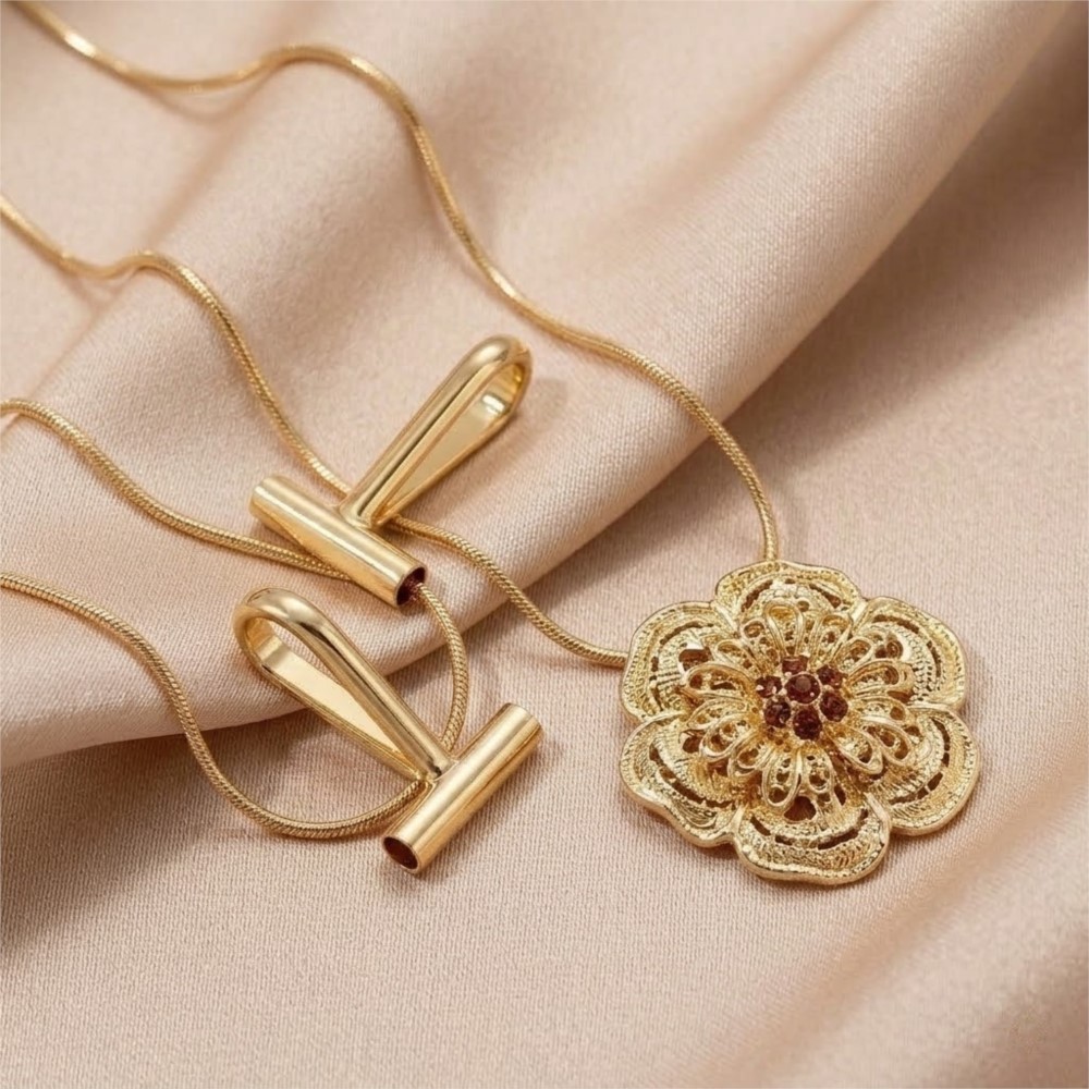 2개입 14K 황동 수직 핀 펜던트 브로치 목걸이 키체 - Jewelry Making Pins 리뷰 및 가격