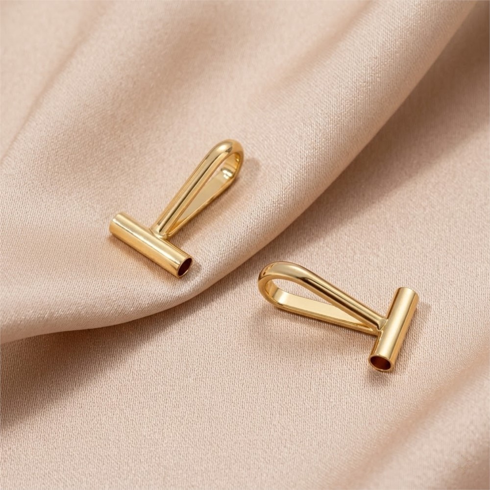2개입 14K 황동 수직 핀 펜던트 브로치 목걸이 키체 - Jewelry Making Pins 리뷰 및 가격