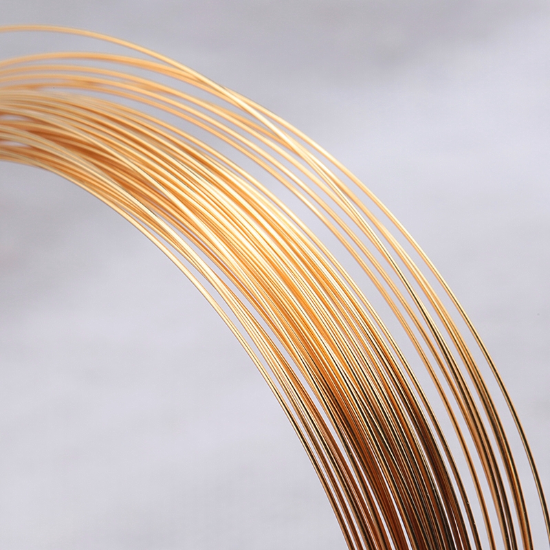1 미터 0.25/0.41/0.64/0.8mm 하프 하 - Jewelry Making Gold Wire 리뷰 및 가격