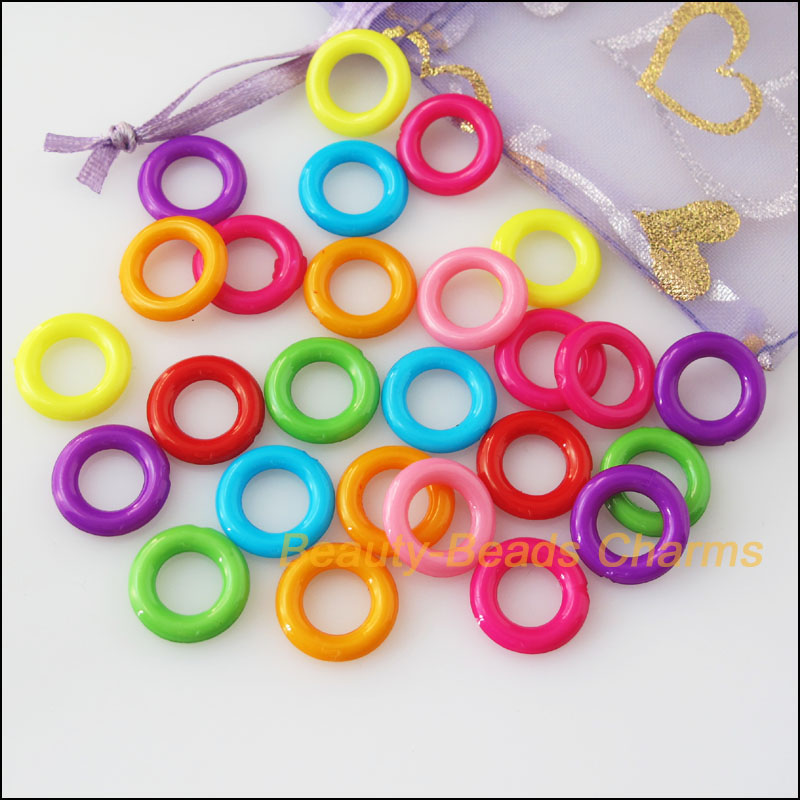 새로운 혼합 아크릴 하트 스타 스페이서 비즈 원형 &  - Jewelry Making Knots 리뷰 및 가격