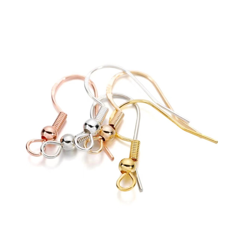 금도금 귀걸이 고리 100개 귀걸이 와이어 백 부자재  - Jewelry Making Gold Wire 리뷰 및 가격