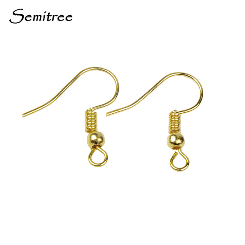 50pcs 골드 컬러 도금 스테인레스 스틸 귀 와이어  - Jewelry Making Gold Wire 리뷰 및 가격