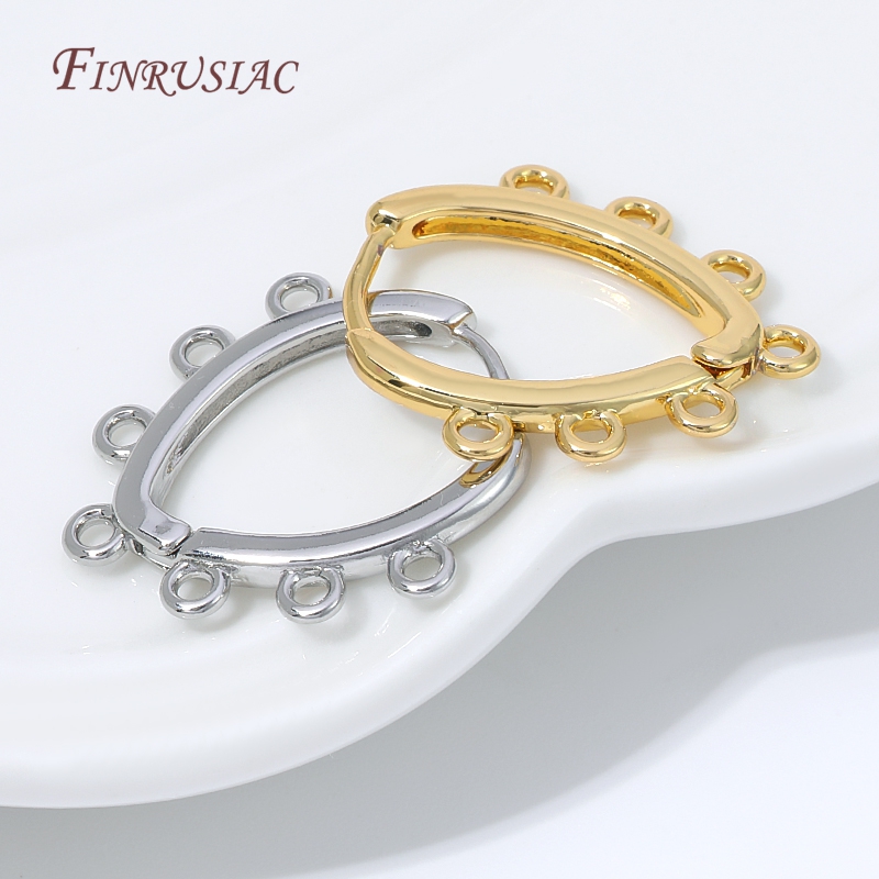 18K 금도금 허기 이어링, 멀티 아우터 루프 오픈 후 - Jewelry Making Yarn 리뷰 및 가격