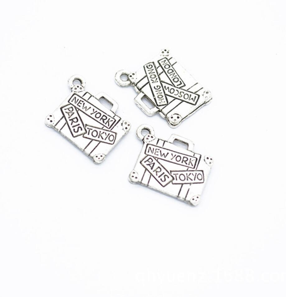150pcs 참 여행 가방 뉴욕 파리 도쿄 17x13m - Jewelry Making Paris 리뷰 및 가격
