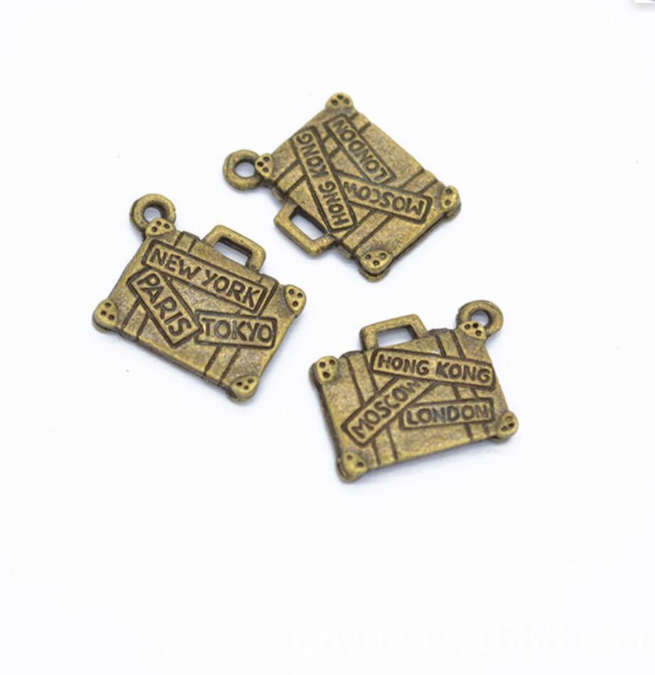 150pcs 참 여행 가방 뉴욕 파리 도쿄 17x13m - Jewelry Making Paris 리뷰 및 가격